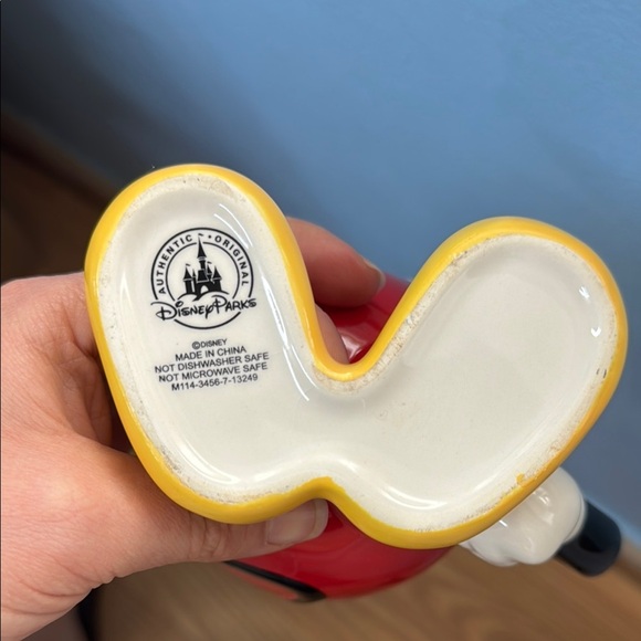 DISNEY.  Yellow and Red Character Mugs - Picture 5 of 5